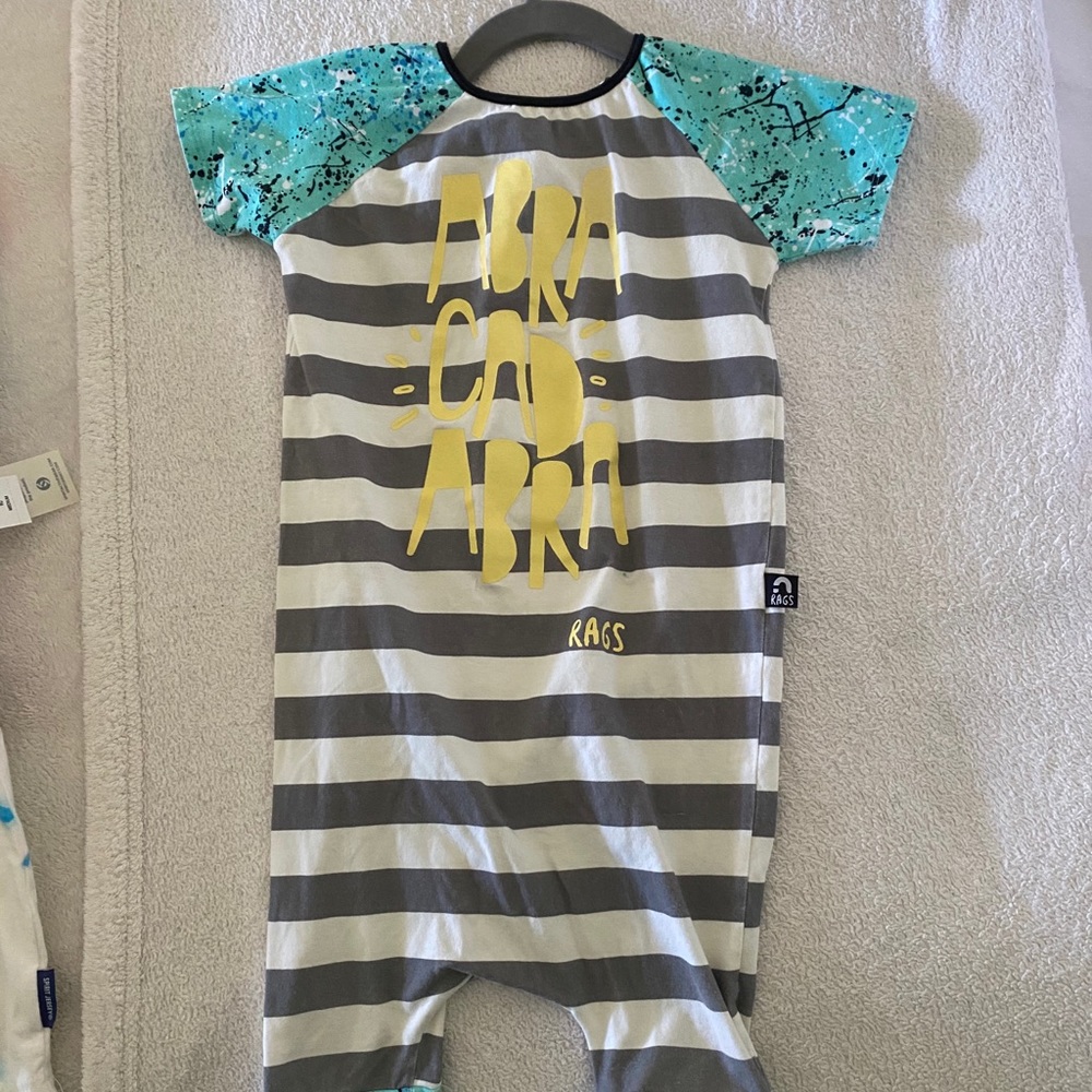 Rags to ratches romper size 5/6T Capri
